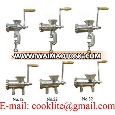 Household manual meat mincer Cast Iron manual meat grinder